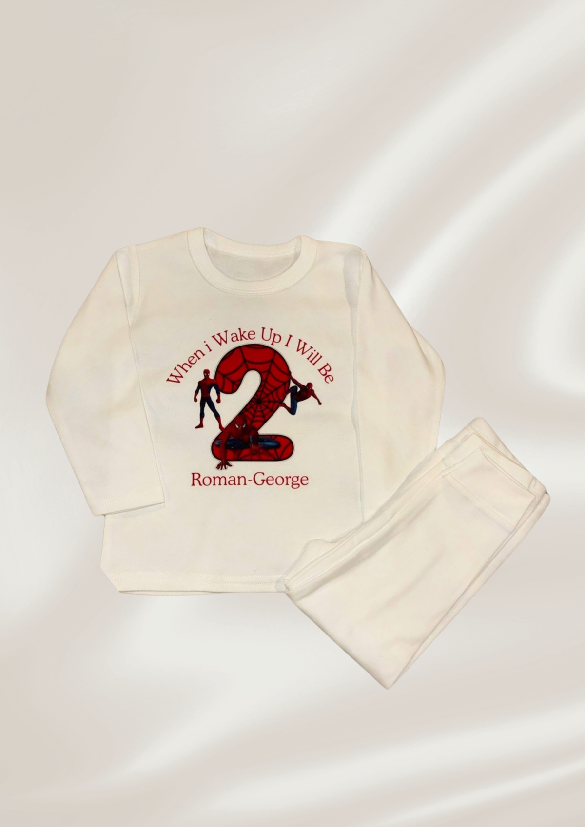 Personalised "When I Wake Up I Will Be" Birthday Pyjamas | Custom Character | All Ages