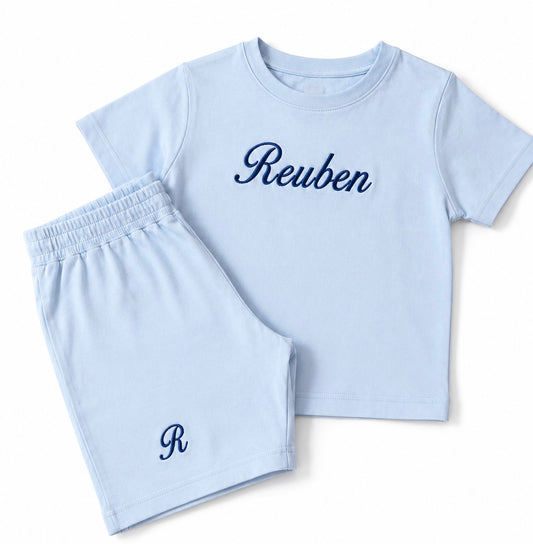 Boys Embroidered set
